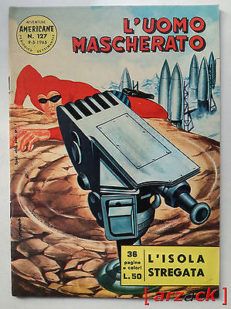 UOMO MASCHERATO 127 Avventure Americane FRATELLI SPADA 1965 Phantom