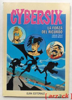 CYBERSIX 6 Comic Trillo - Meglia Eura Editoriale 1994