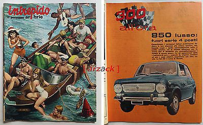INTREPIDO 32 Universo 1968 - 300 All'ora FIAT 850 S Lusso MORETTI - immagine 2