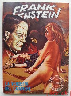 FRANKENSTEIN 15 la vendetta del cadavere EDIFUMETTO 1977 EDICOLA