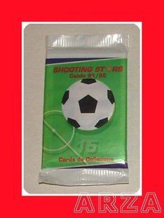 BUSTINA CARDS Nuova Sigillata SHOOTING STARS 1991 - 92