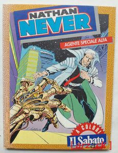 NATHAN NEVER Agente speciale Alfa supplemento a colori IL SABATO 1992