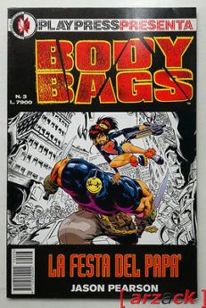 Play Press presenta BODY BAGS N° 3 la festa del papà 1997