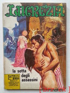 LUCREZIA 126 la setta degli assassini EP 1974 Ediperiodici EVILPRESS erotico