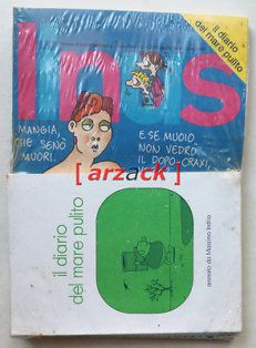 LINUS n 4 Blisterato con inserto diario del mare pulito MILANO LIBRI 1986