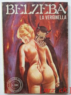 BELZEBA n 4 La Verginella EDIFUMETTO 1977 Sandro Angiolini