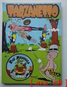 TARZANETTO 4 Edinational 1976 Rio Mendoza TERENGHI