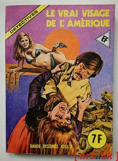 DETECTIVES 8 Le Vrai Visage de l'Amérique EVILFRANCE BD Erotique Français