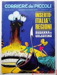 CORRIERE dei PICCOLI anno LXIII N 4 - 1971 Jacovitti Hermann