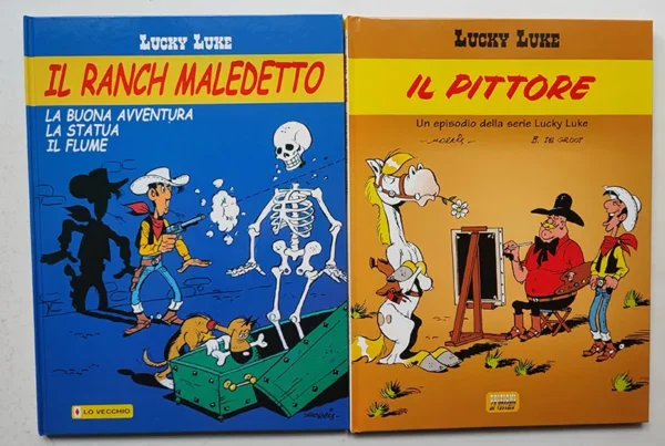 2 cartonati LUCKY LUKE