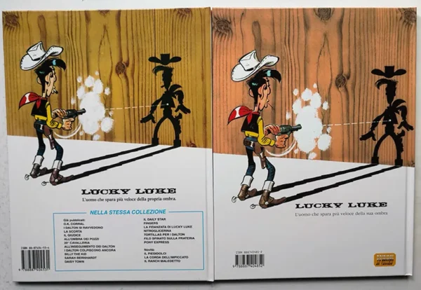 2 cartonati LUCKY LUKE