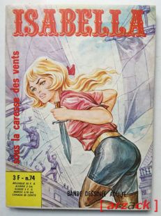 ISABELLA 74 EVILFRANCE 1976 Ed. FRANCESE BD Erotique Petit Format Français