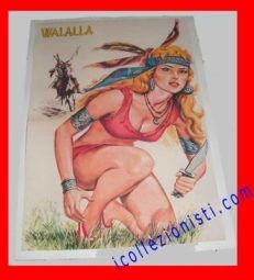 POSTER ALLEGATO A WALALLA N 28 - 1970 ErreGi