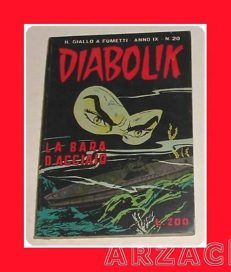 DIABOLIK anno IX N 20 ASTORINA 1970