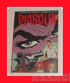 DIABOLIK anno XV N 23 ASTORINA 1976