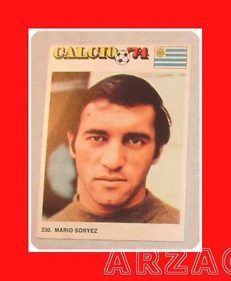 FIGURINA RAF W AZZURRI MONACO 74 SORYEZ 230 nuova