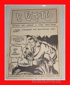 Supplemento fanzine IL FUMETTO N 17 ANAF 1975