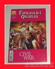 Civil War FANTASTICI QUATTRO 274 Marvel Panini