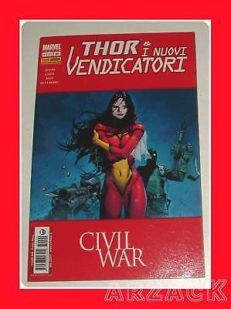 Civil War THOR NUOVI VENDICATORI 99 Marvel Panini