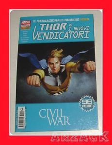 Civil War THOR NUOVI VENDICATORI 100 Marvel Panini