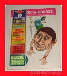 CORRIERE dei RAGAZZI N 29/72 Hugo Pratt CORTO MALTESE