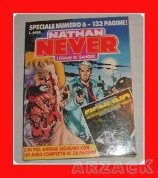 NATHAN NEVER speciale N 6 blisterato con albo Bonelli