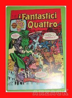 FANTASTICI QUATTRO 166 CORNO Qs EDICOLA 1977