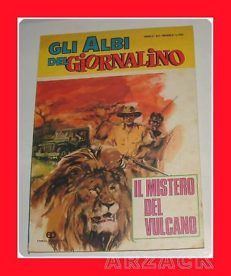 Albi del Giornalino IL MISTERO DEL VULCANO anno II N 5