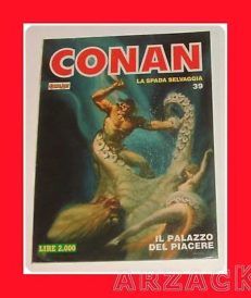 CONAN LA SPADA SELVAGGIA N 39 COMIC ART - MARVEL 1990