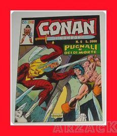 CONAN IL BARBARO N 5 colori COMIC ART 1989