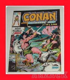 CONAN IL BARBARO N 19 colori COMIC ART 1990