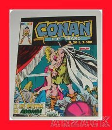 CONAN IL BARBARO N 20 colori COMIC ART 1990