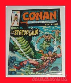 CONAN IL BARBARO N 14 colori COMIC ART 1990