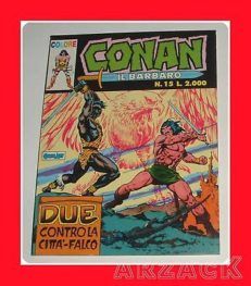 CONAN IL BARBARO N 15 colori COMIC ART 1990