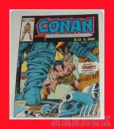 CONAN IL BARBARO N 12 colori COMIC ART 1990
