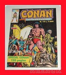 CONAN IL BARBARO 18 colori COMIC ART '90 NUMERO DOPPIO