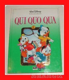Walt Disney presenta QUI QUO QUA cartonato 1992 Iª ed.