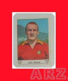 FIGURINA CALCIATORI Panini 1964 1965 LOSI Roma