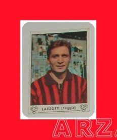 FIGURINA CALCIATORI Panini 1964 1965 LAZZOTTI Foggia