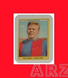 FIGURINA CALCIATORI Panini 1966 1967 HALLER Bologna