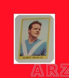 FIGURINA CALCIATORI Panini 1966 1967 BRUELLS Brescia