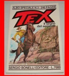 TEX TEXONE N° 3 IL SEGNO DEL SERPENTE (Galep) OTTIMO