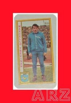 FIGURINA CALCIATORI Panini 1969 1970 TREVISAN Napoli