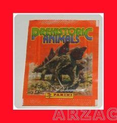 ANIMALI PREISTORICI Bustina PANINI 92 NUOVA sigillata 1