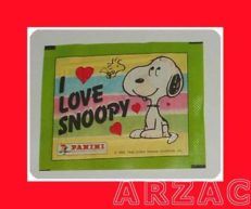 I LOVE SNOOPY Bustina PANINI 1987 NUOVA sigillata