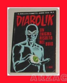 DIABOLIK XXX 1991 N 4 un enigma risolto nel buio