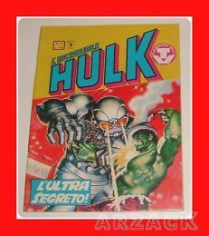 L'INCREDIBILE HULK N 4 Corno '80 L'ultra segreto