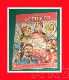 IL NUOVO SCERIFFO N 47 TORELLI 1958