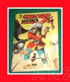 IL CORSARO NERO anno II N 1 CO.G.IT. 1972