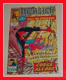L'UOMO RAGNO 59 Star inserto Italy for Spider-Man